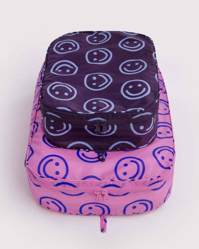 BAGGU  Large Packing Cube Set - Bright Happy Mix