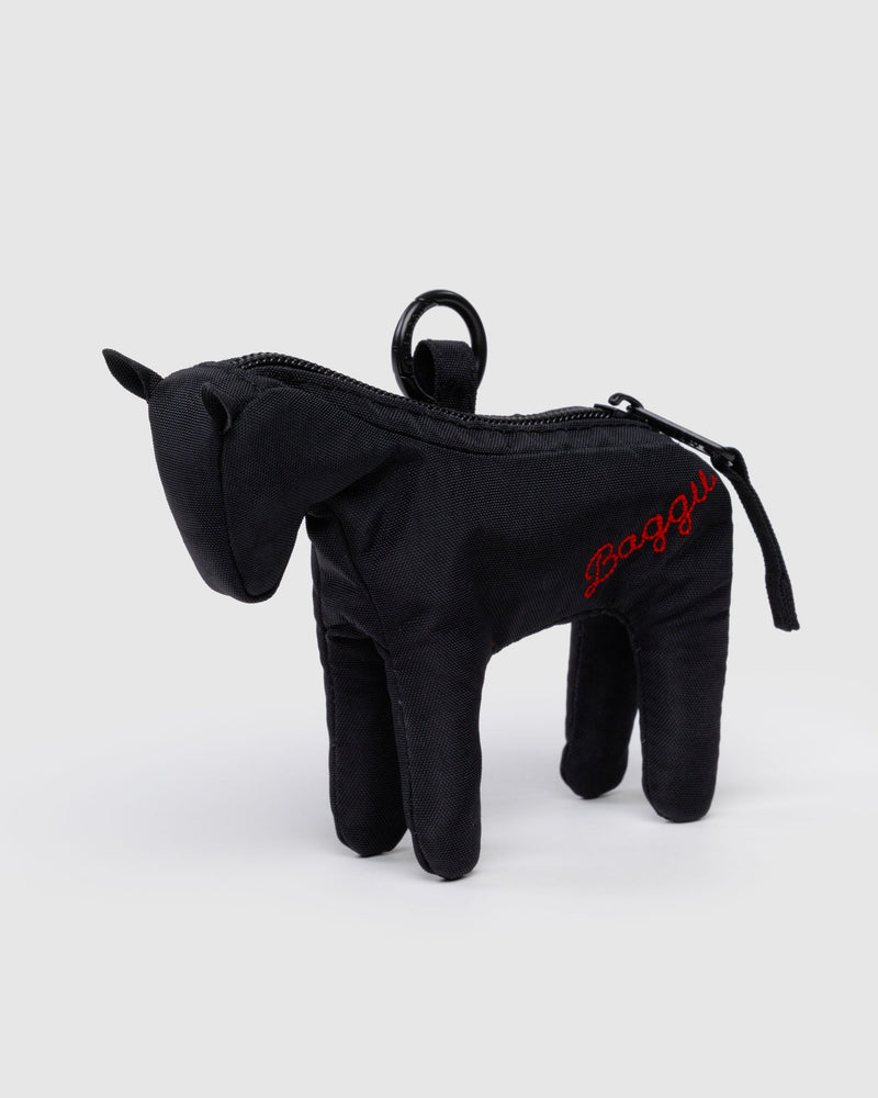 BAGGU  Horse Charm - Black