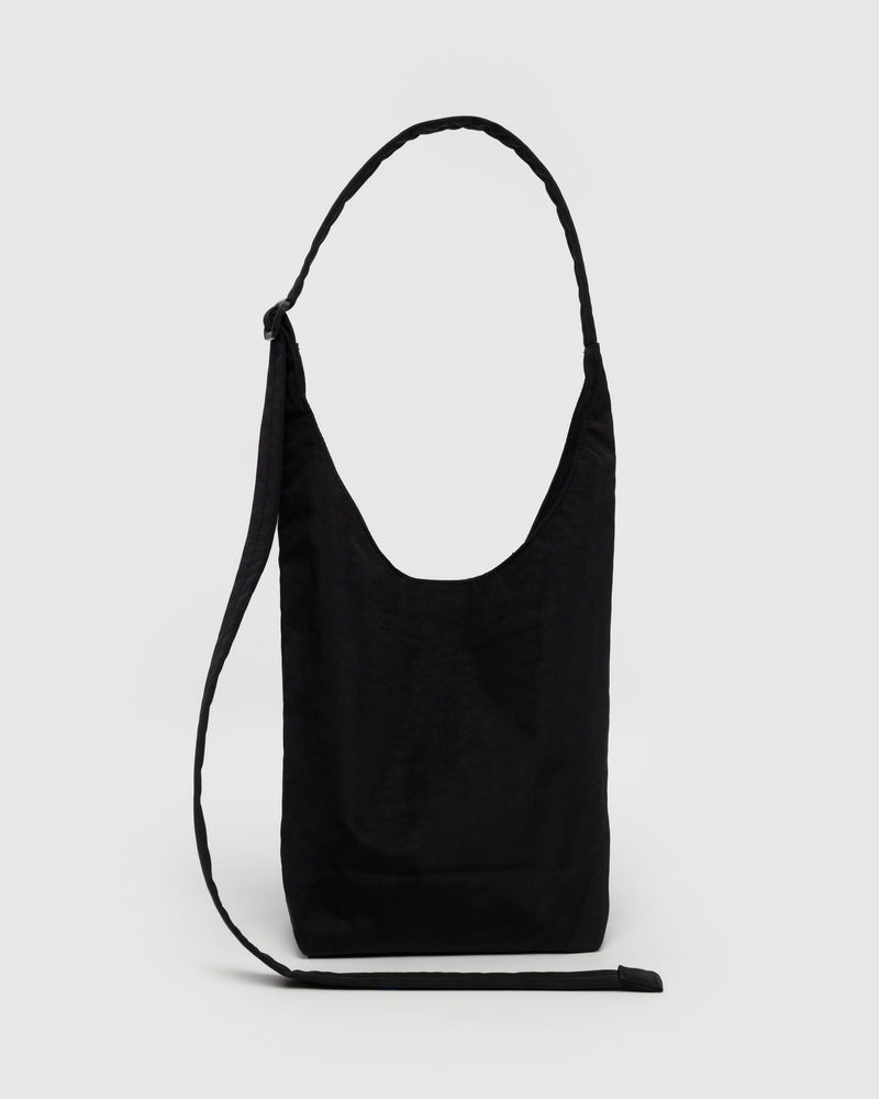BAGGU Crossbody Bags Small Nylon Sling - Black