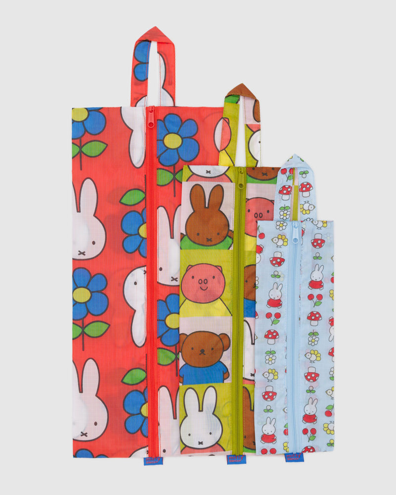 BAGGU Travel 3D Zip Set - Miffy