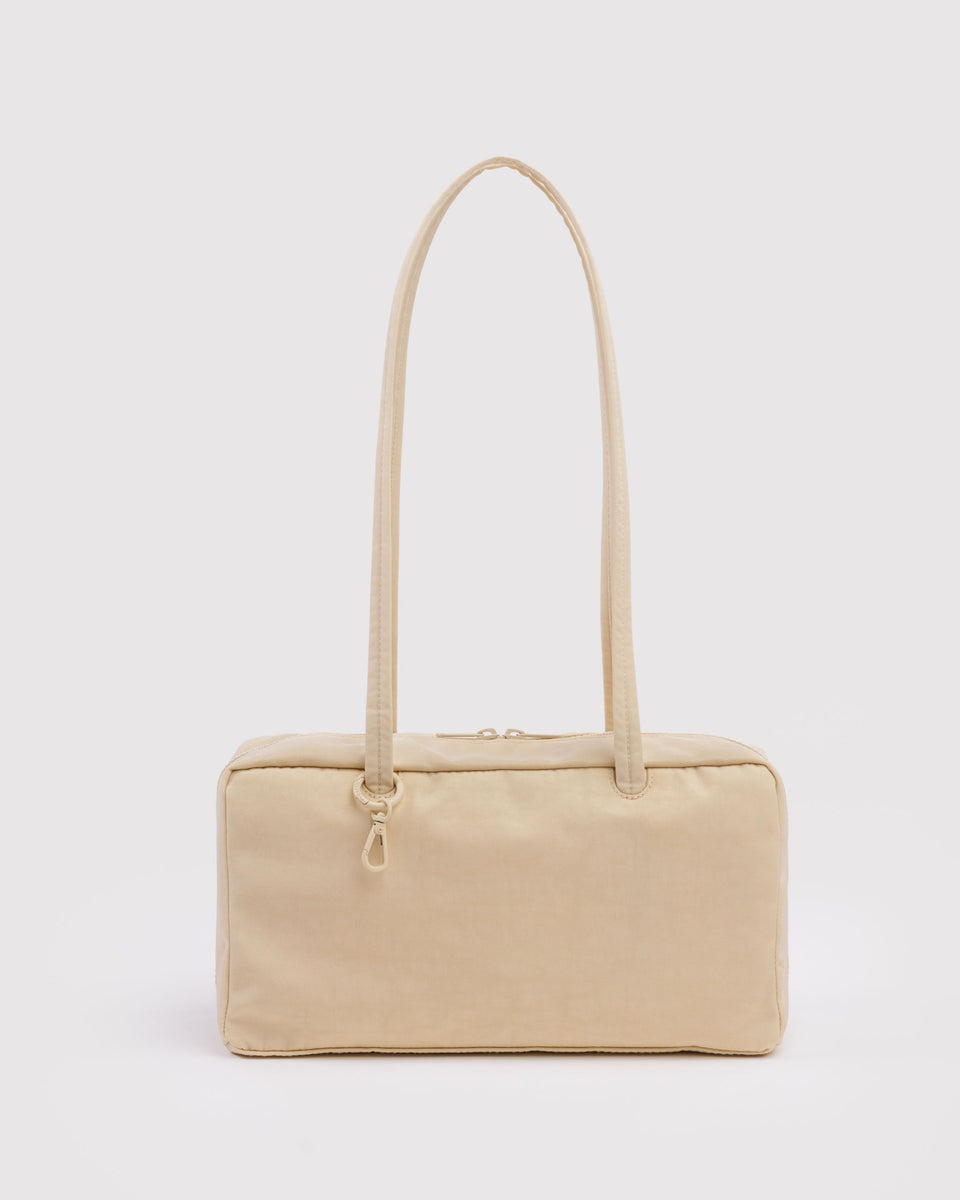 BAGGU Products Nylon Bowler Bag - Custard