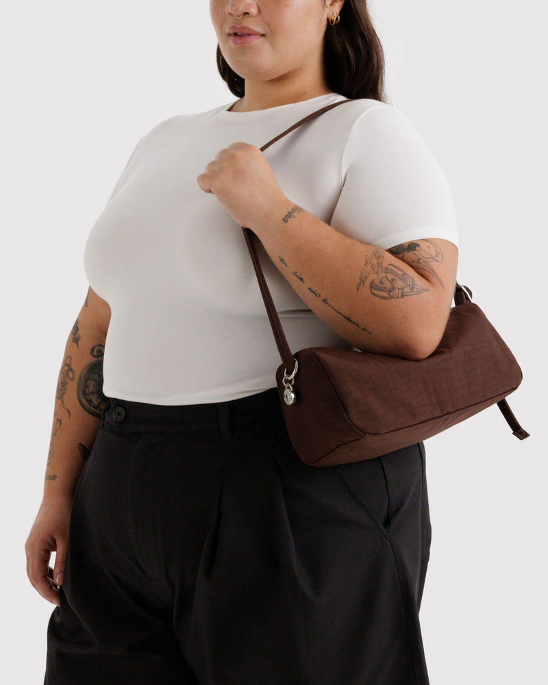BAGGU  Nylon Loaf Bag - Coffee