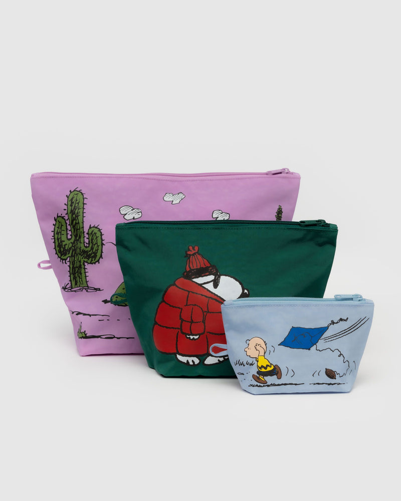 BAGGU.com Travel Go Pouch Set - Peanuts