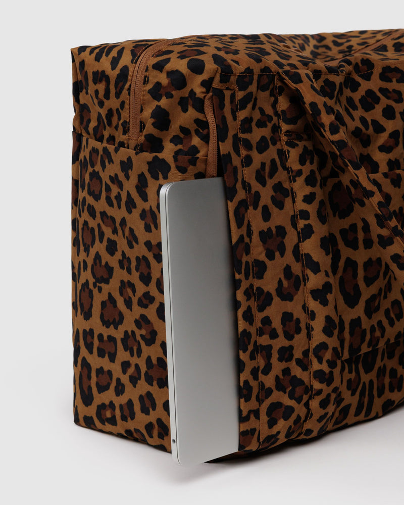 BAGGU  Small Cloud Carry-On - Leopard