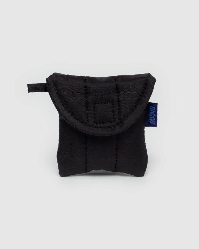 BAGGU.com Cases & Sleeves Puffy Earbuds Case - Black