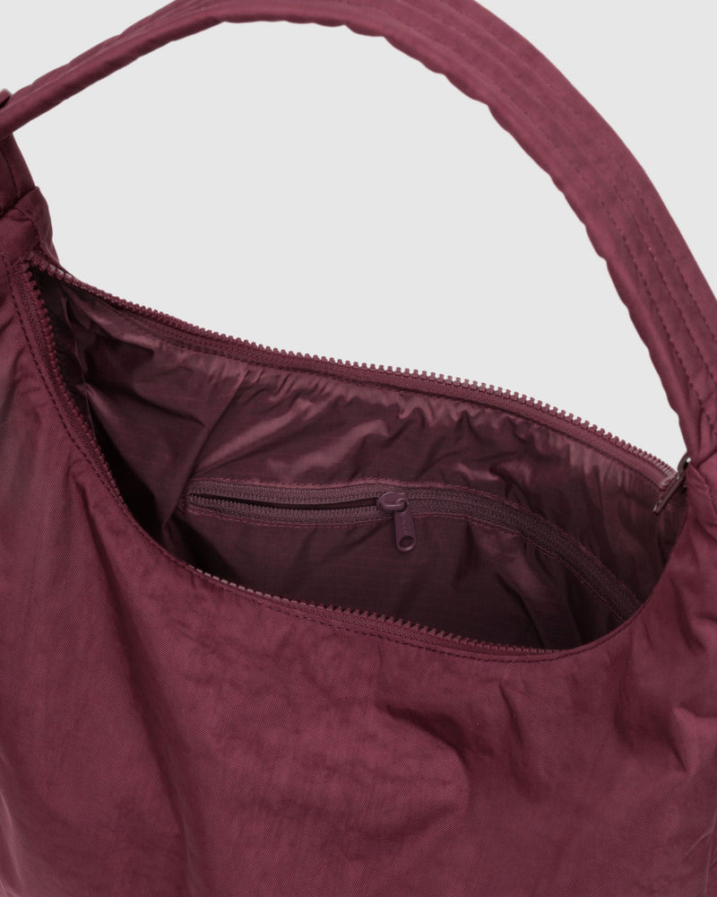 BAGGU  Nylon Shoulder Bag - Mahogany