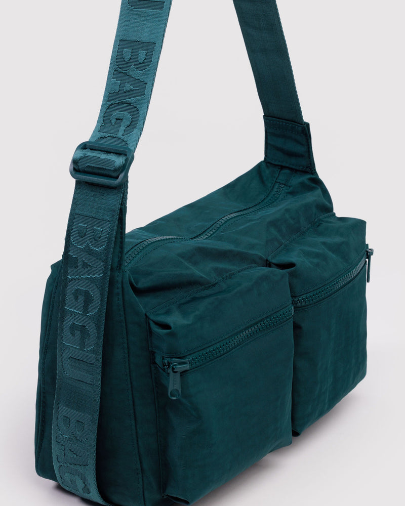 BAGGU  Medium Cargo Crossbody - Deep Sea