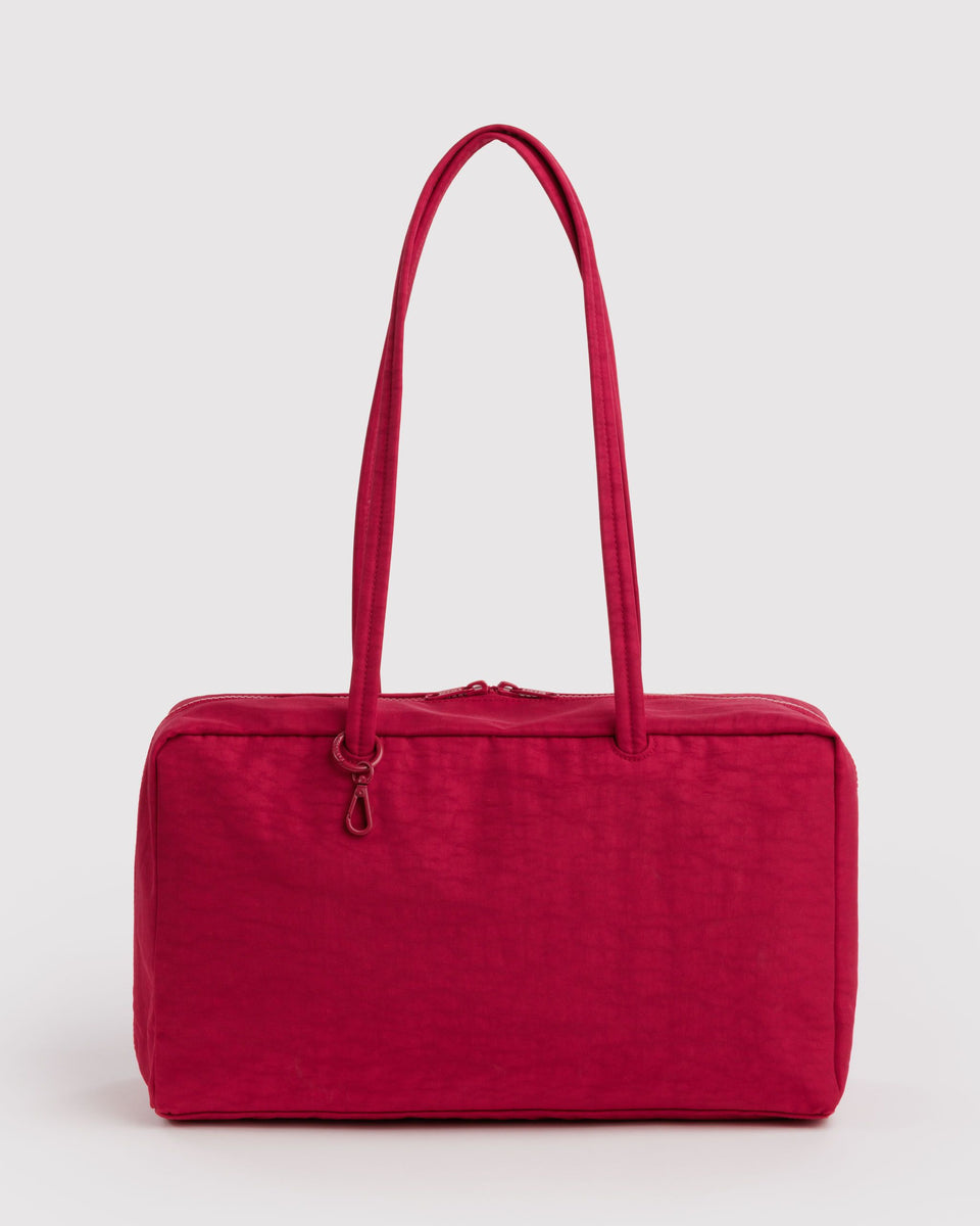 BAGGU New Arrivals Medium Nylon Bowler Bag - Cherry