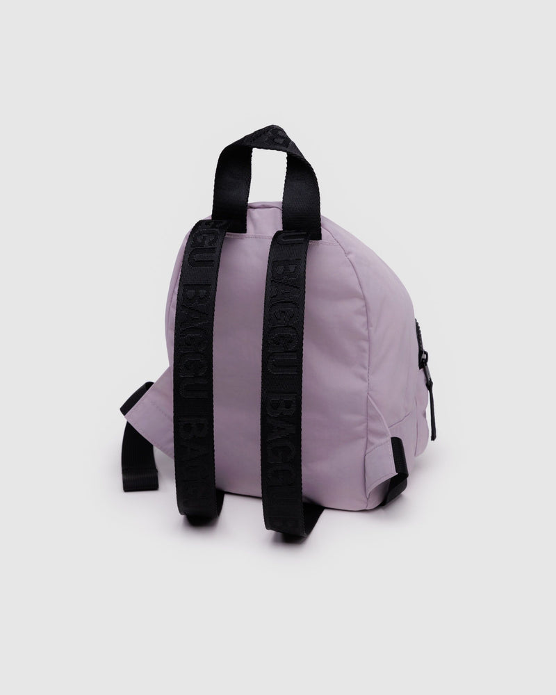 BAGGU  Mini Nylon Backpack - Dusty Pink