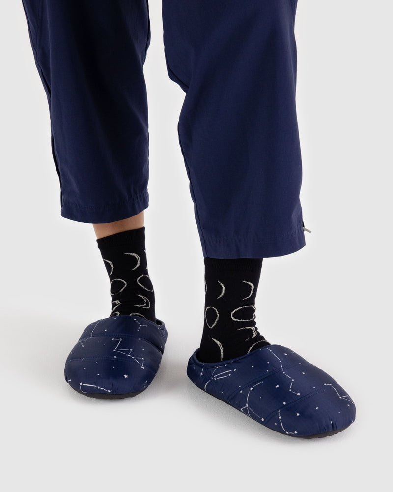BAGGU  Puffy Slippers - Constellation Midnight