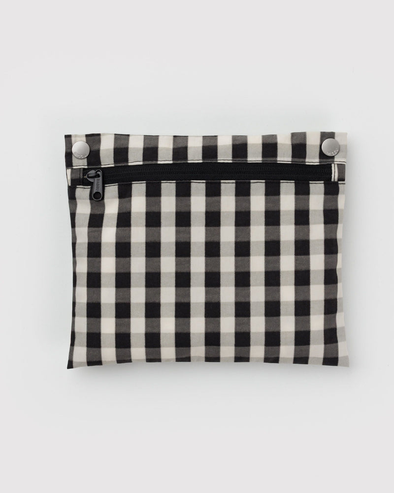 BAGGU Cloud Bag Cloud Bag - Black and Cream Gingham