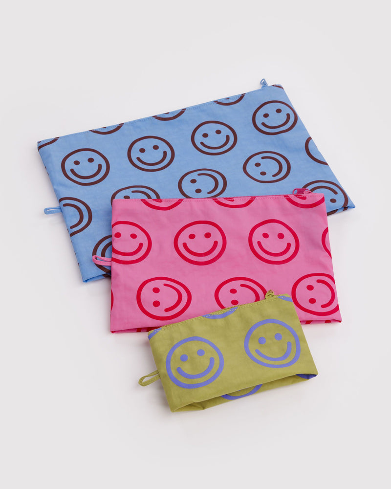 BAGGU Go Pouch Set Go Pouch Set - Pop Happy Mix