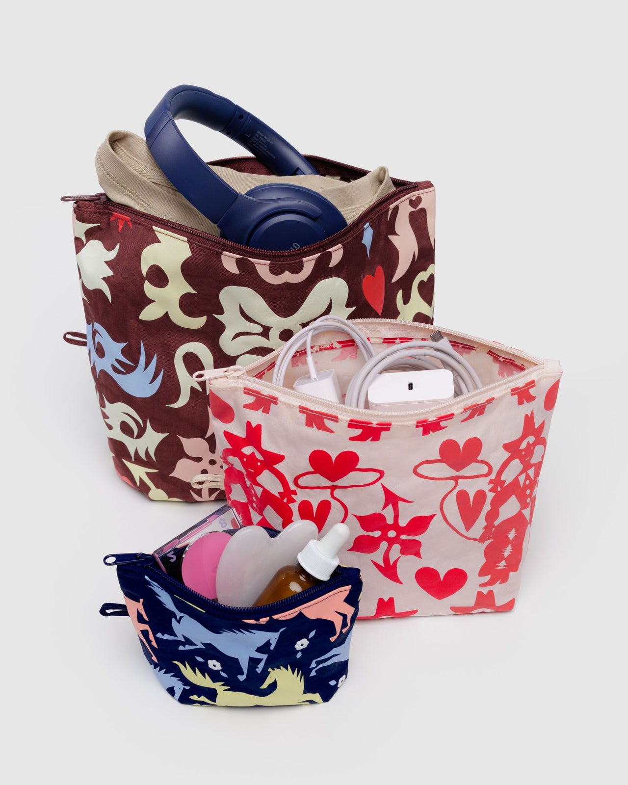 Go Pouch Set - Western Cut Outs