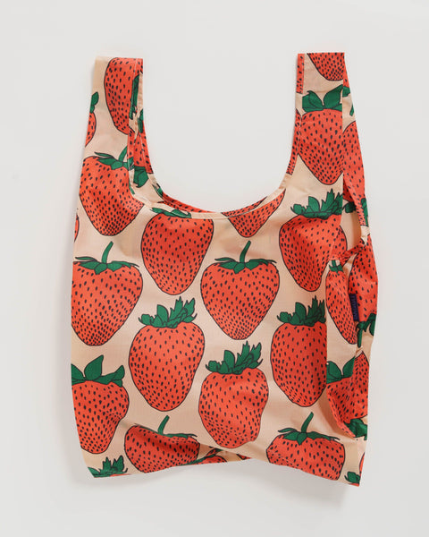 BAGGU Reusable Bags Standard Baggu - Strawberry