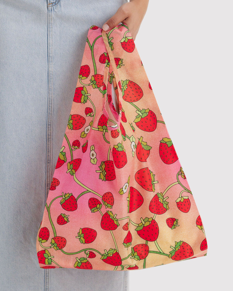 BAGGU Reusable Bags Standard Baggu - Strawberry Blossom
