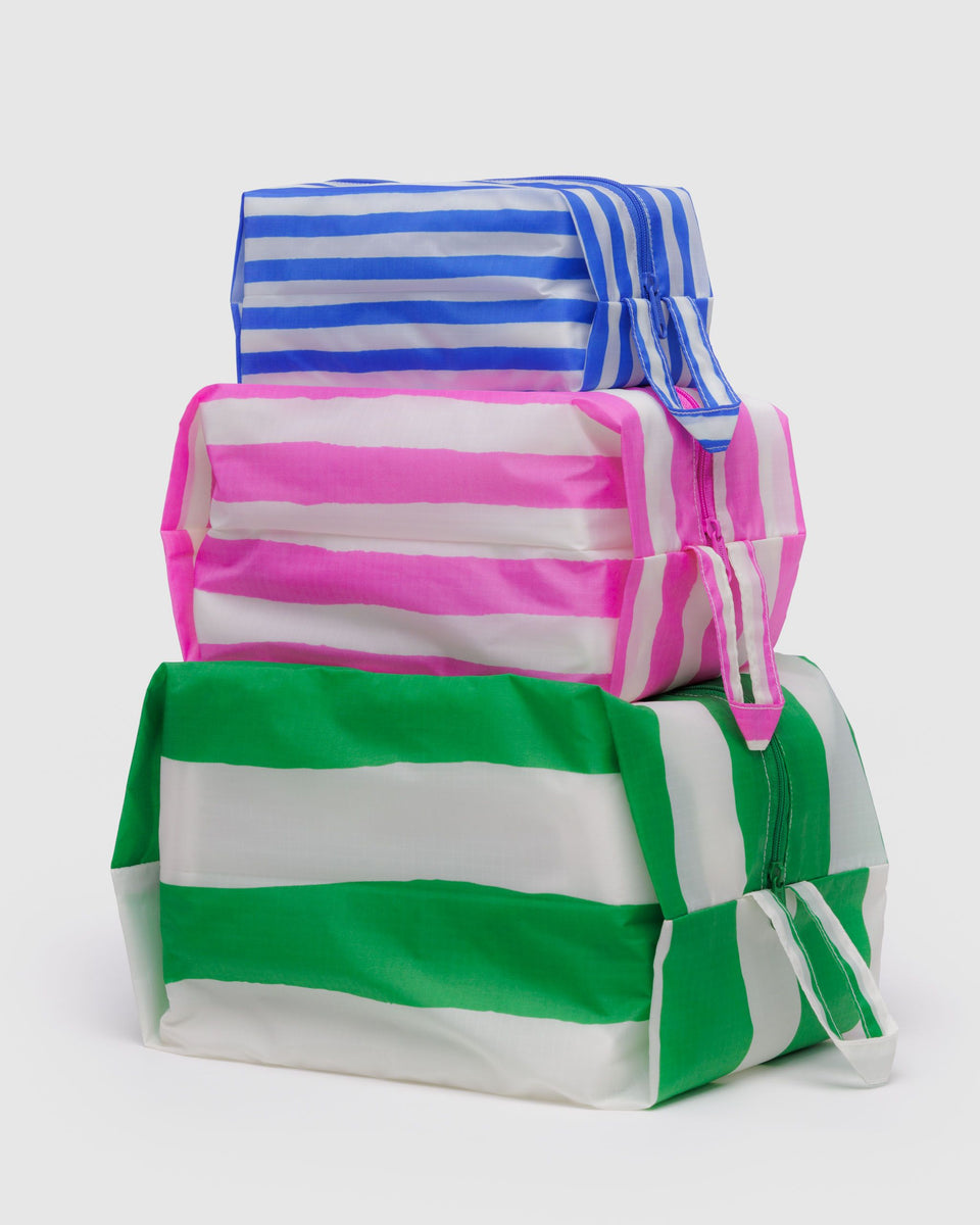 BAGGU Products 3D Zip Set - Painted Stripe