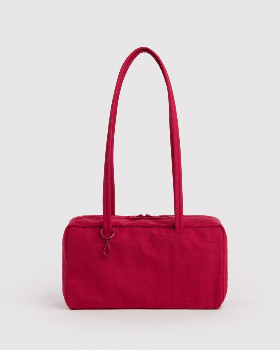 BAGGU New Arrivals Nylon Bowler Bag - Cherry