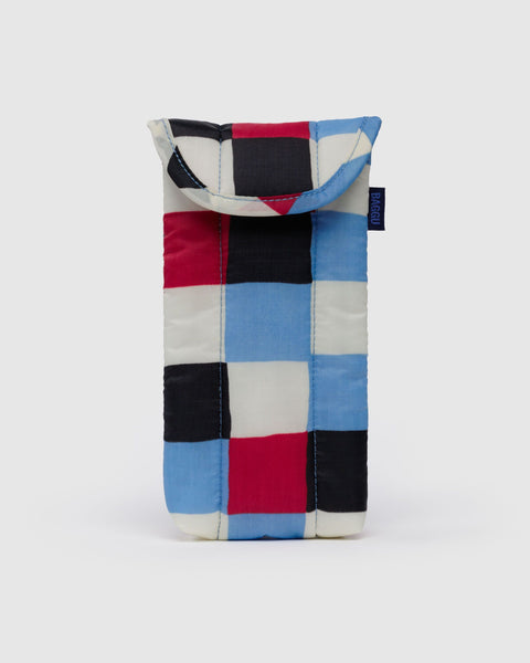 BAGGU Accessories Puffy Glasses Sleeve - Painted Check