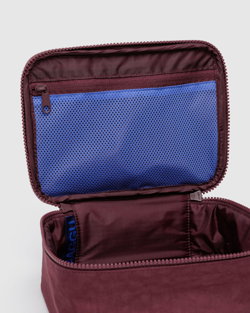 BAGGU  Small Cosmetic Case - Mahogany