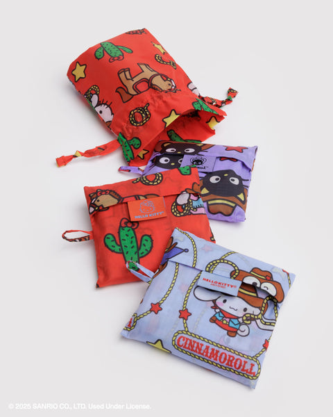 BAGGU Reusable Bags Standard Baggu Set of 3 - Hello Kitty & Friends Western
