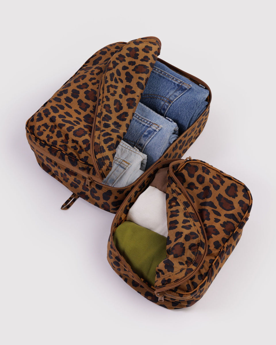 BAGGU Products Packing Cube Set - Leopard
