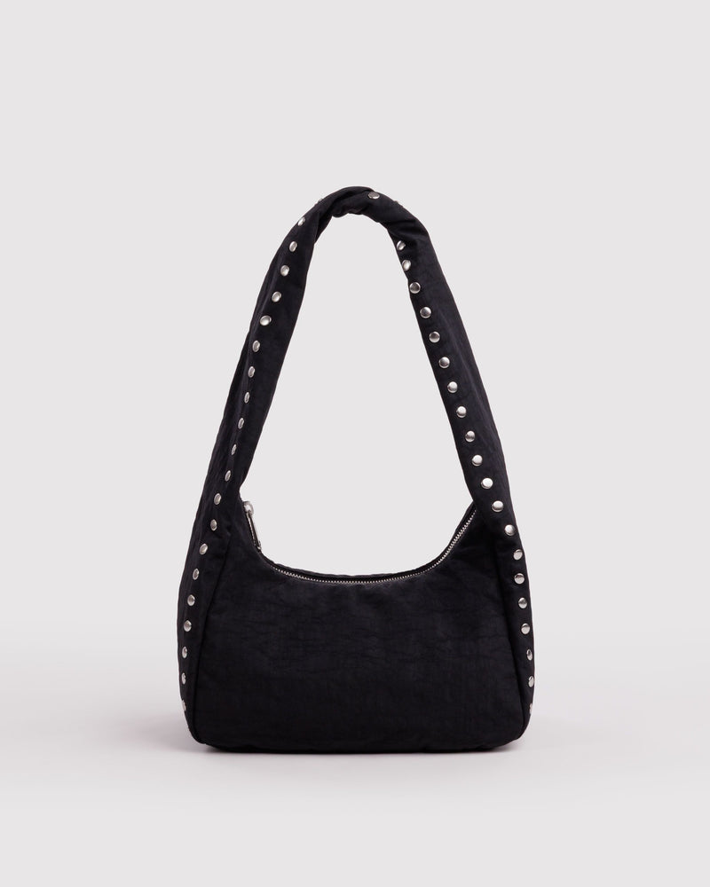 BAGGU  Small Nylon Meringue Bag - Studs