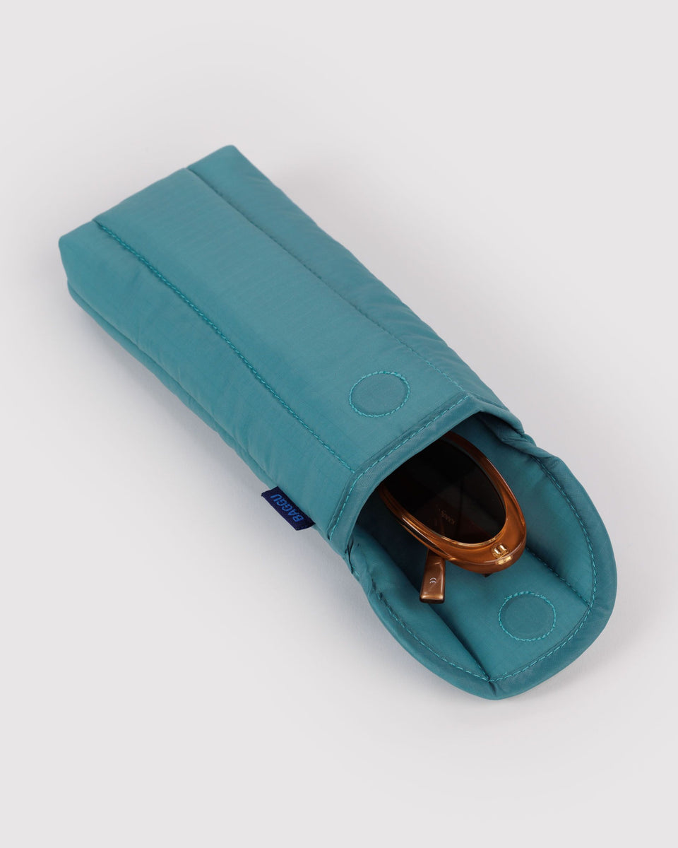 BAGGU Accessories Puffy Glasses Sleeve - Peacock
