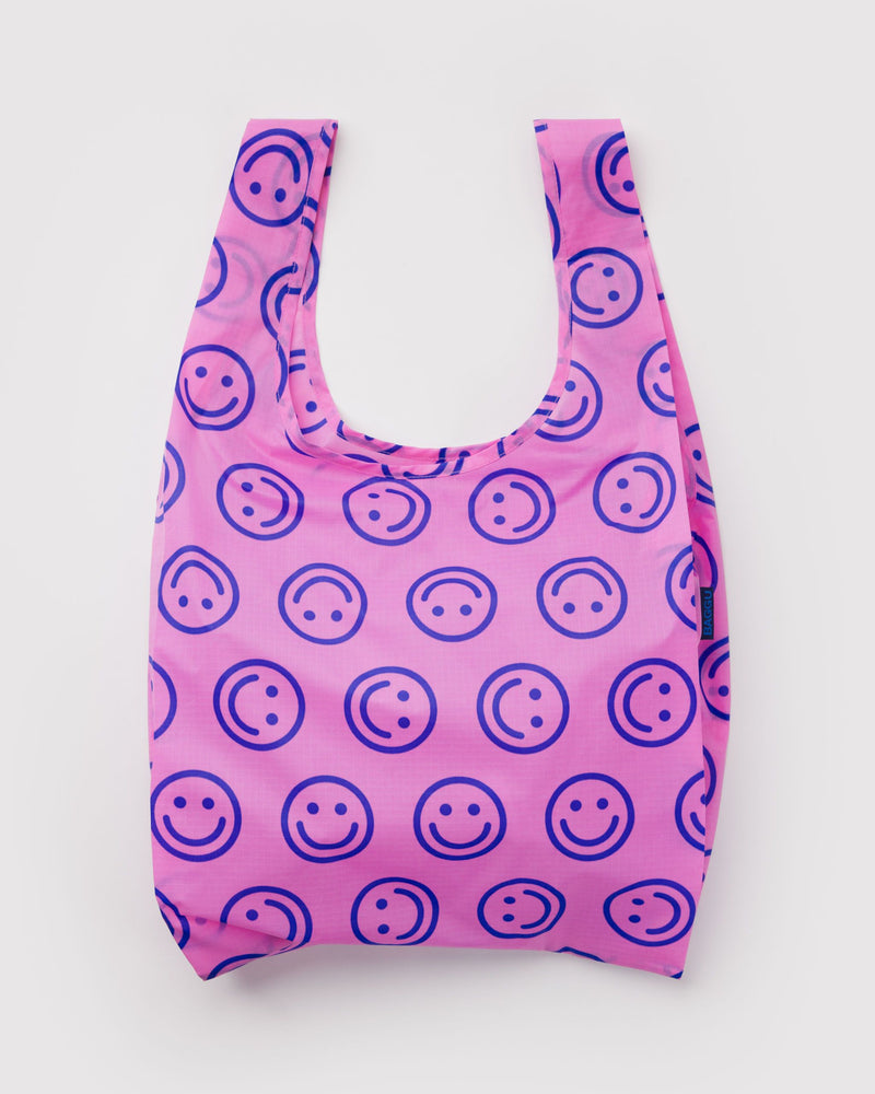 BAGGU Standard Standard Baggu - Pop Pink Happy