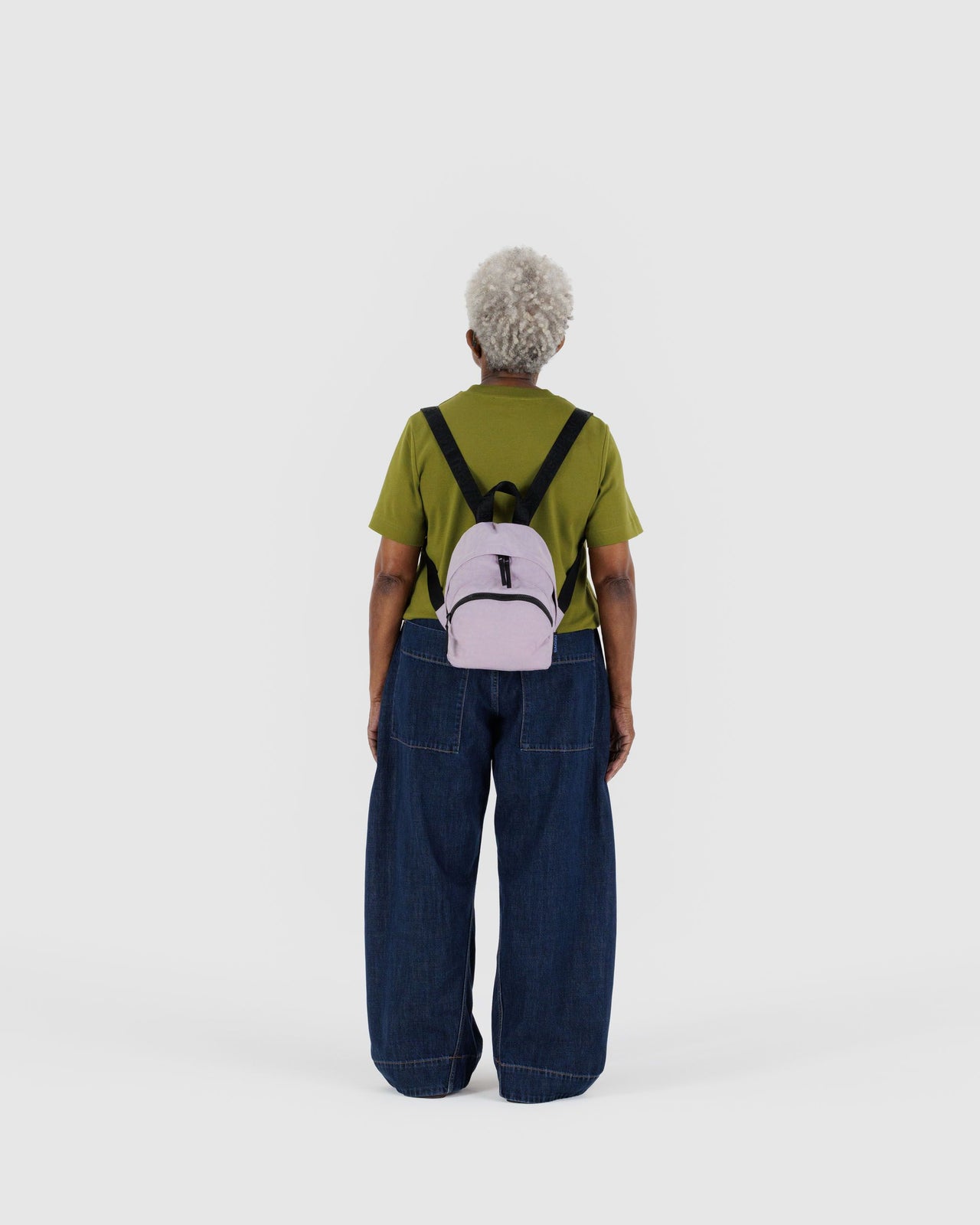 Mini Nylon Backpack - Dusty Pink