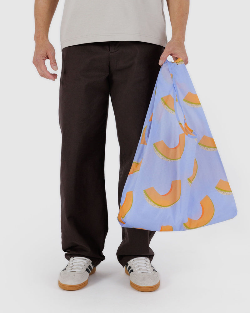 BAGGU.com Reusable Bags Standard Baggu - Cantaloupe Blue