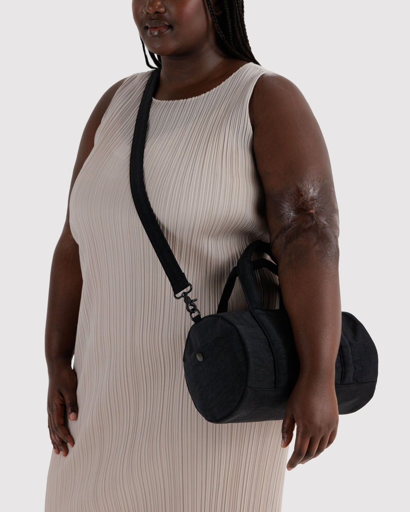 BAGGU Black Bags Nylon Duffle Bag - Black