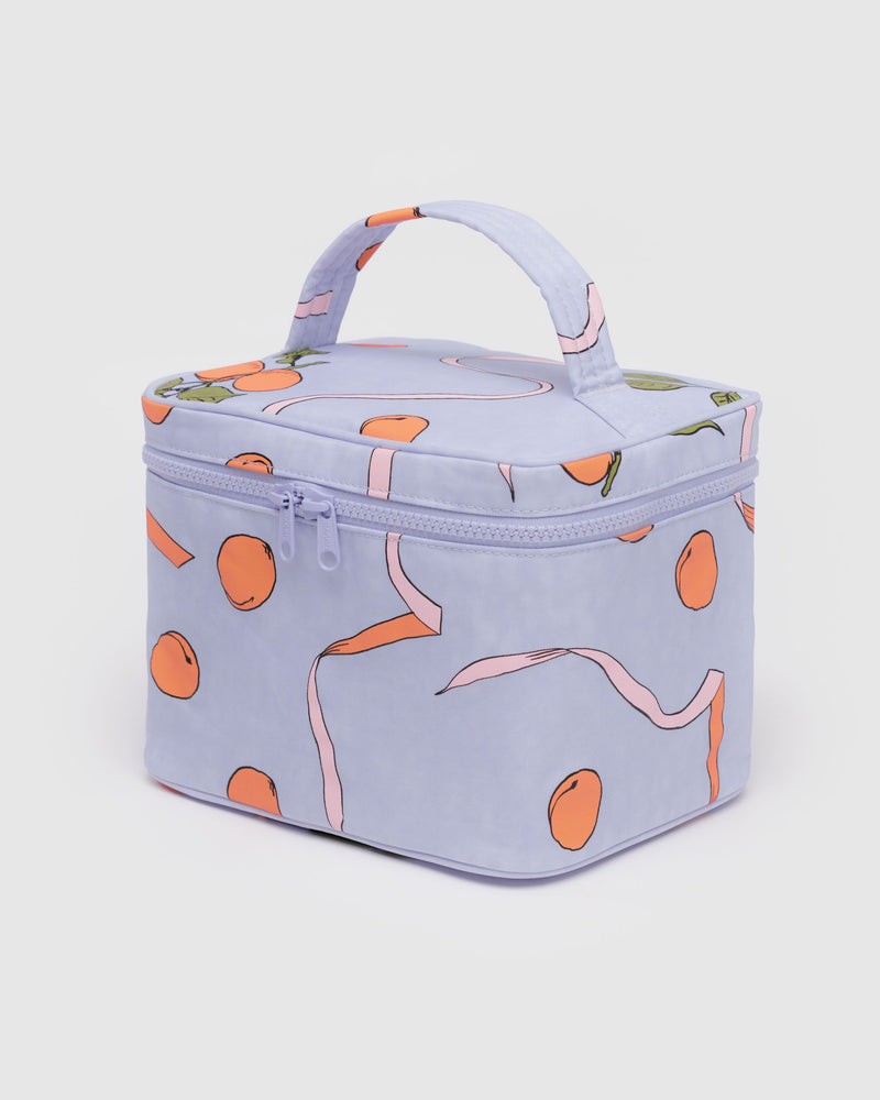 BAGGU  Large Cosmetic Case - Apricots & Ribbons
