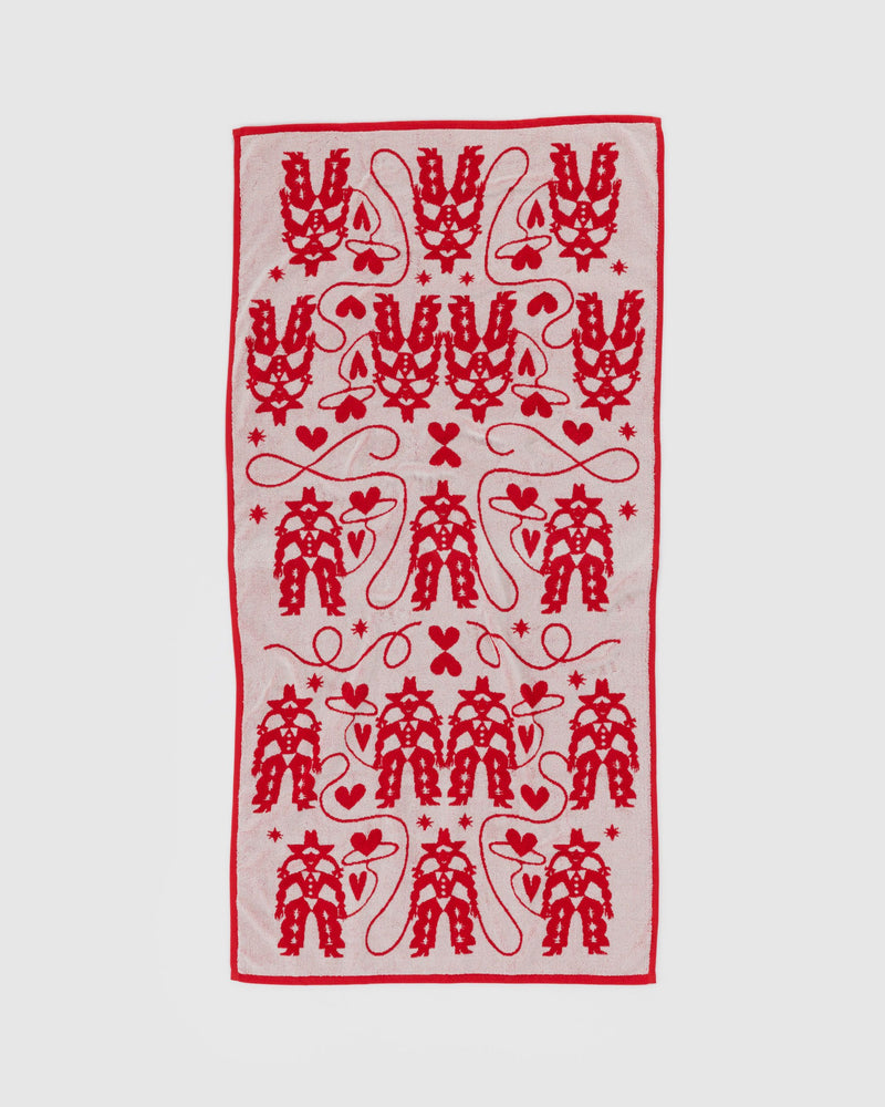 BAGGU  Bath Towel - Cowgirl