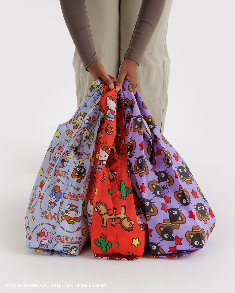 BAGGU Reusable Bags Standard Baggu Set of 3 - Hello Kitty & Friends Western