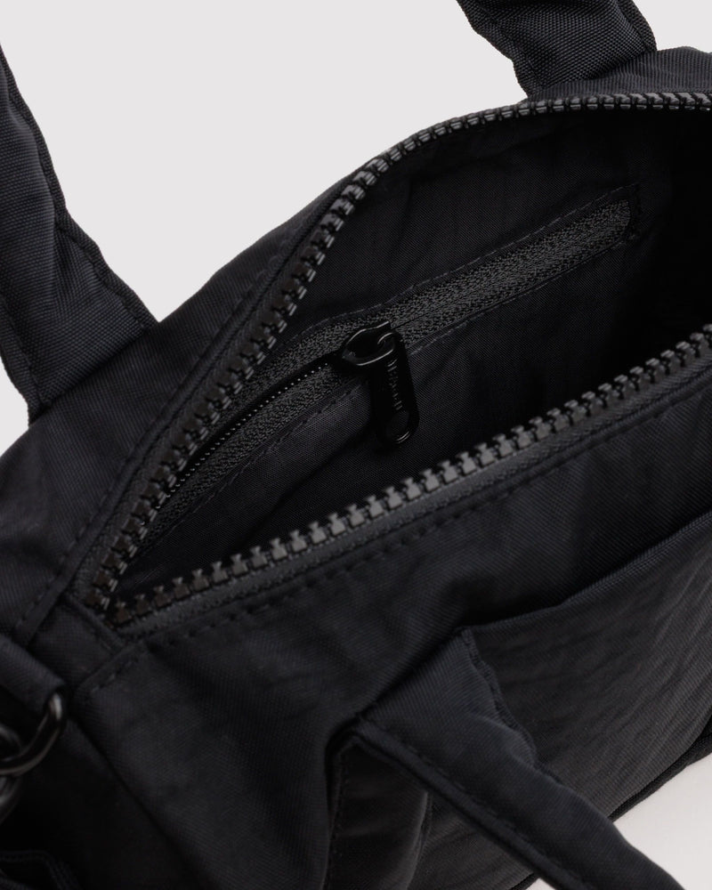 BAGGU Black Bags Small Nylon Duffle Bag - Black