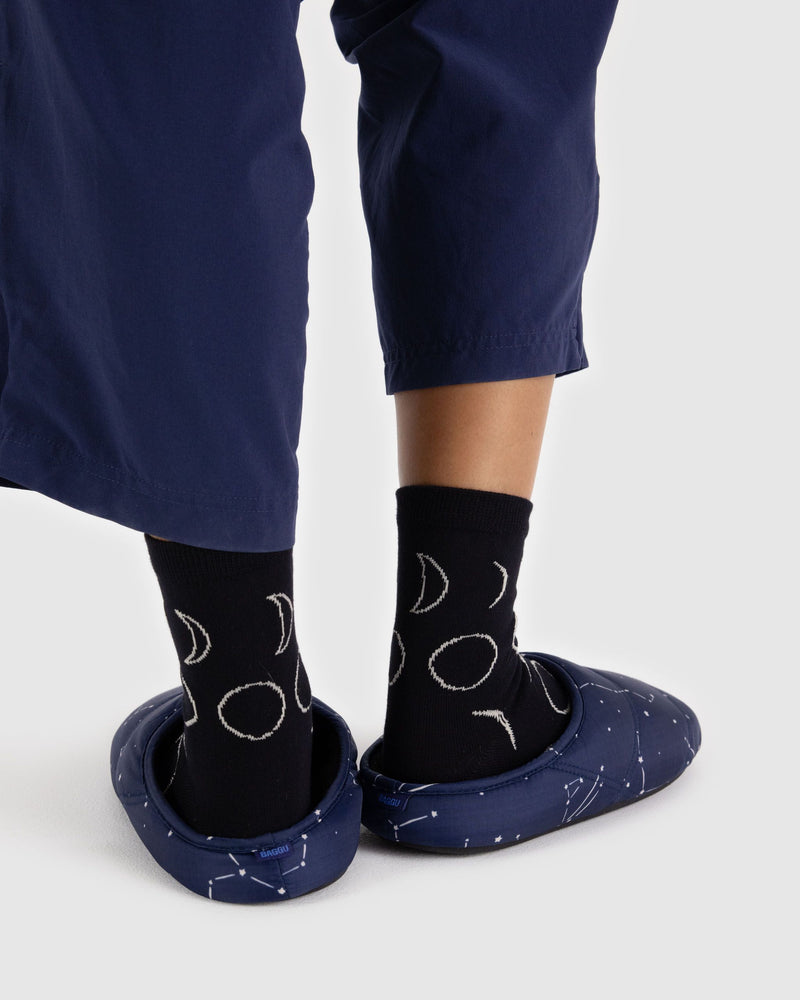BAGGU  Puffy Slippers - Constellation Midnight