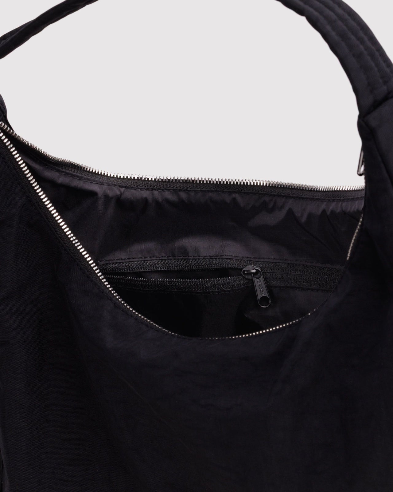 Nylon Shoulder Bag - Studs