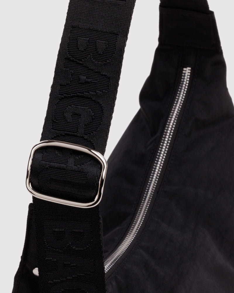 BAGGU Medium Nylon Crescent Bag Medium Nylon Crescent Bag - Studs