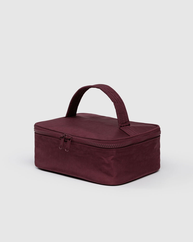 BAGGU  Small Cosmetic Case - Mahogany