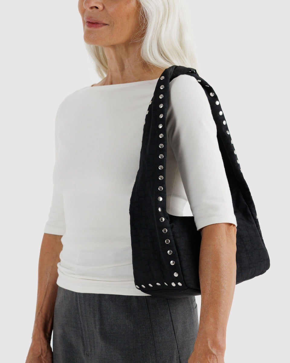 BAGGU PRODUCTS Small Nylon Meringue Bag - Studs