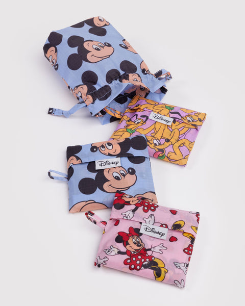 BAGGU Reusable Bags Standard Baggu Set of 3 - Mickey, Minnie & Pluto