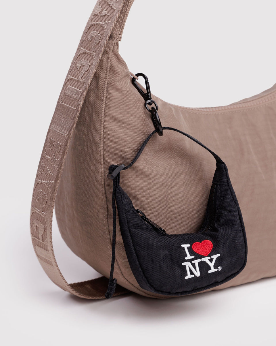 BAGGU Cases & Sleeves Crescent Bag Charm - I Love NY