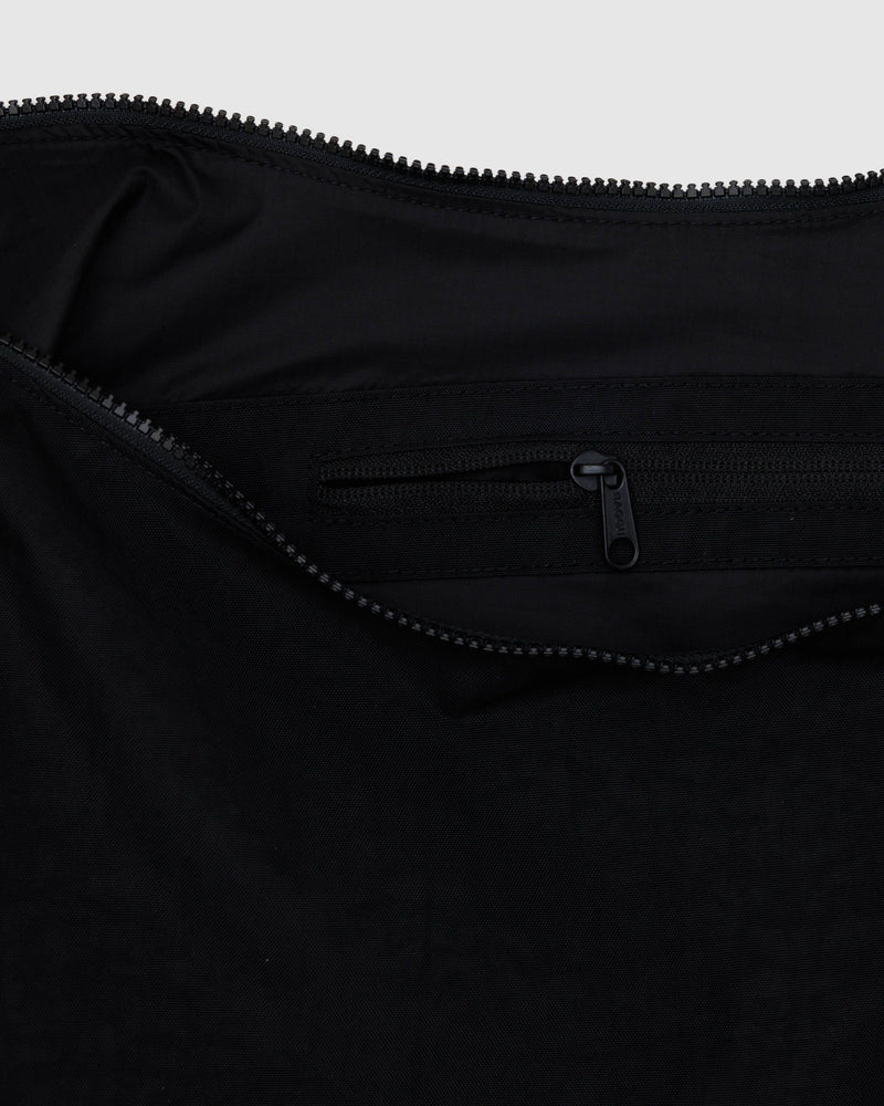 BAGGU Crossbody Bags Large Nylon Crescent Bag - Black