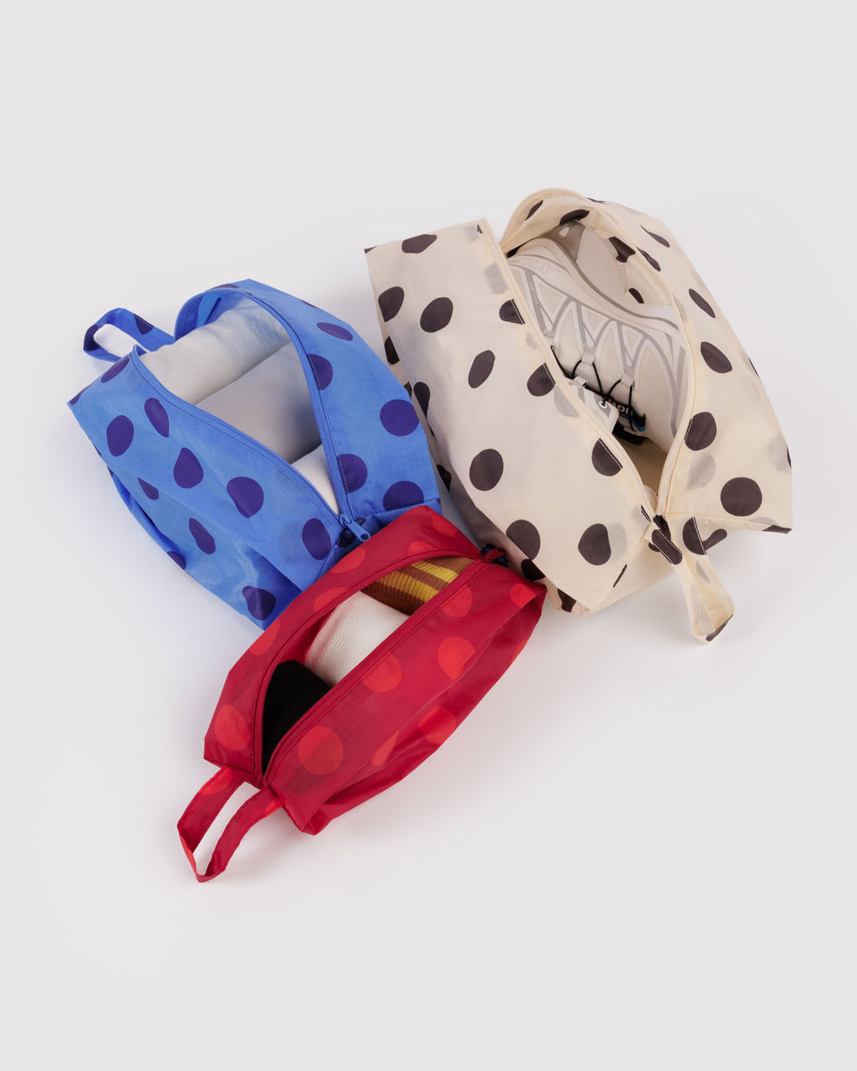 BAGGU Travel 3D Zip Set - Polka Dot Mix