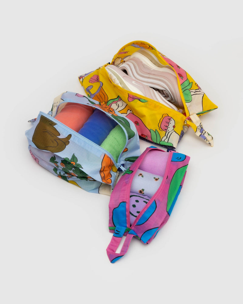 BAGGU Pouches 3D Zip Set - Still Life