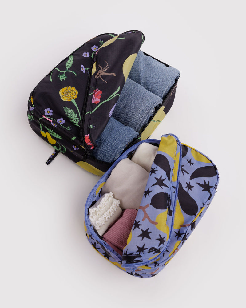 BAGGU  Packing Cube Set - Winter Orchard