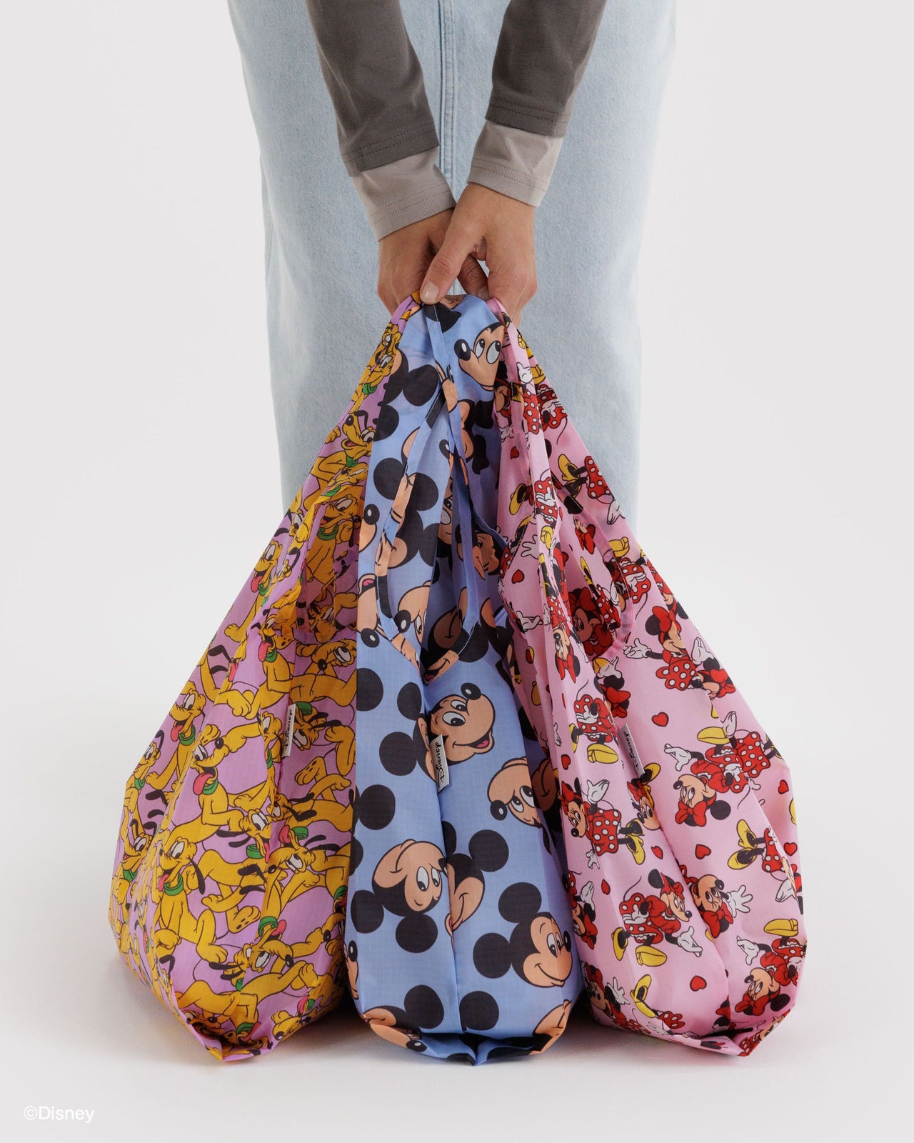 Standard Baggu Set of 3 - Mickey, Minnie & Pluto