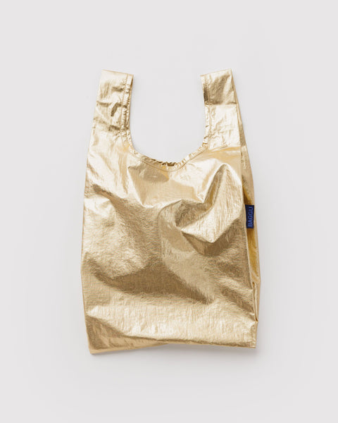 BAGGU Metallics Baby Baggu - Gold Metallic
