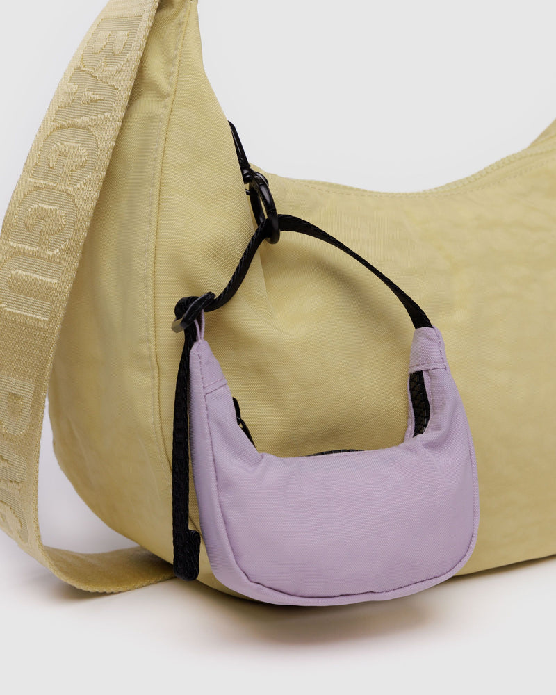 BAGGU.com  Crescent Bag Charm - Dusty Pink