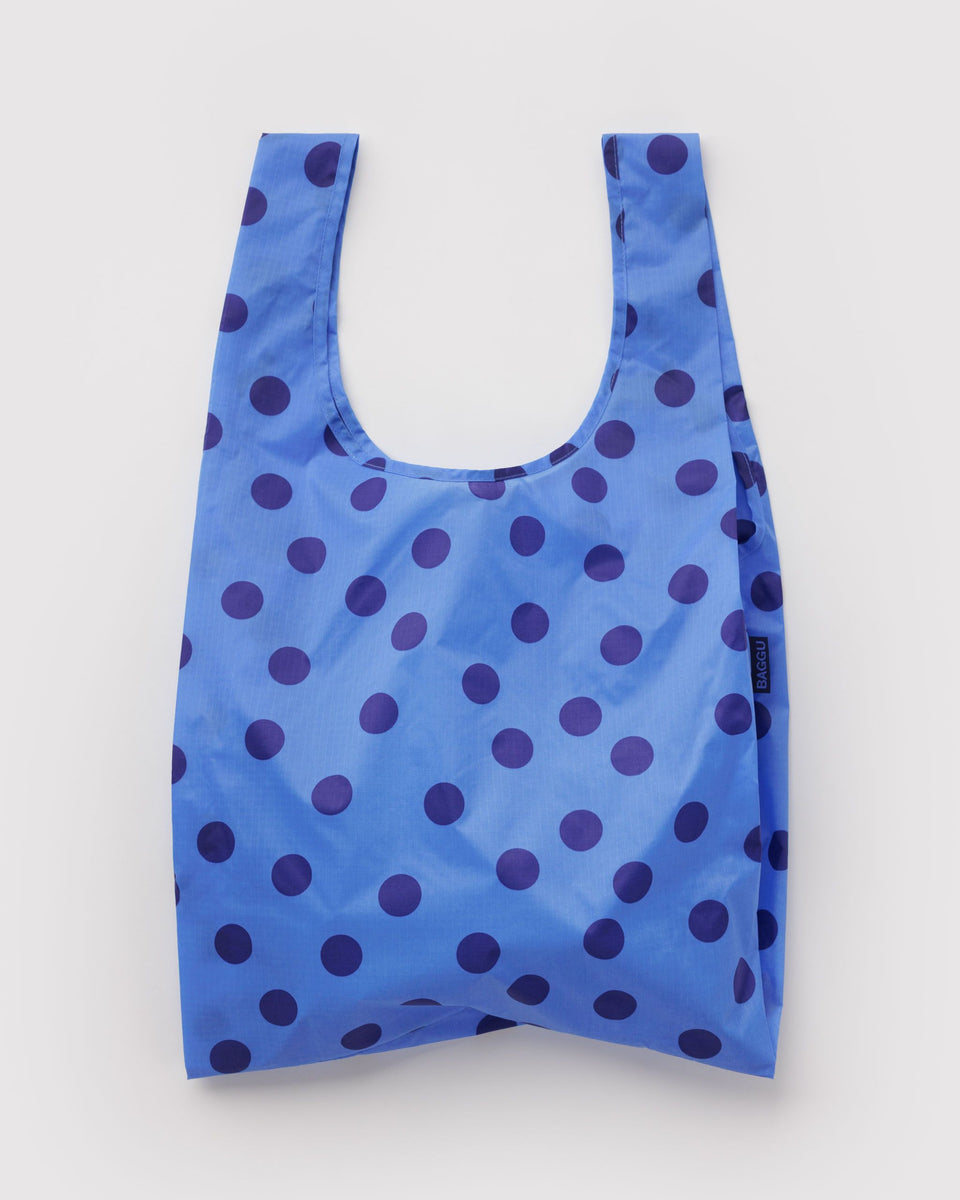 BAGGU Standard Standard Baggu - Blue Polka Dot